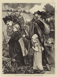 Flight of French Peasants from Bazeilles